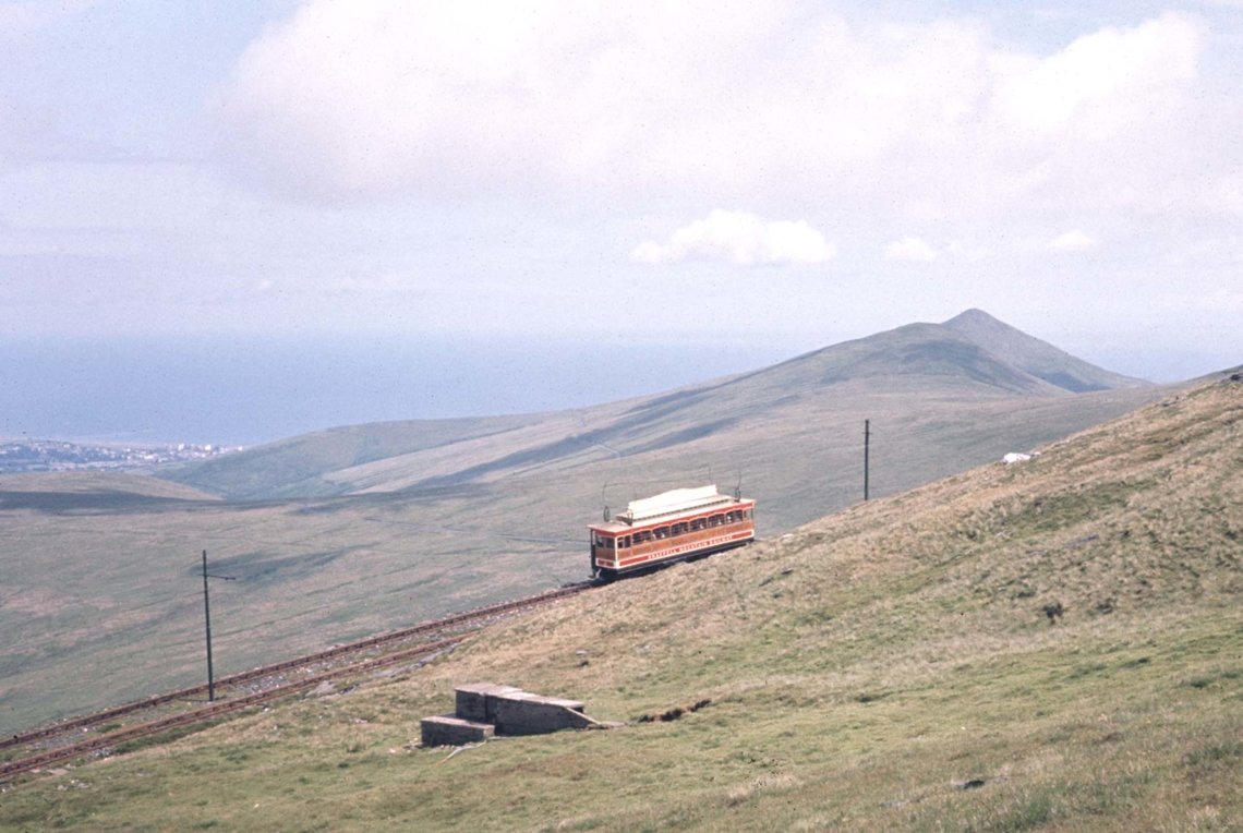 Near Snaefell summit