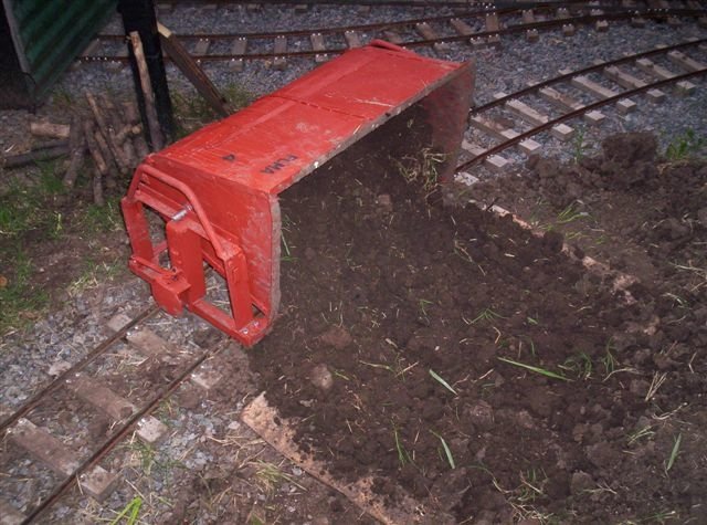 Tipping wagon unloading