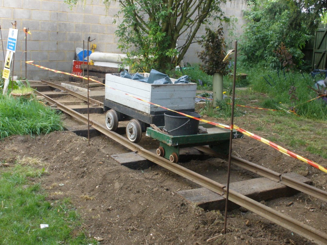 Early Stages of the Private Wootton Railway, Northampton