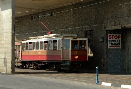 MER 19 under the Summerland Bridge