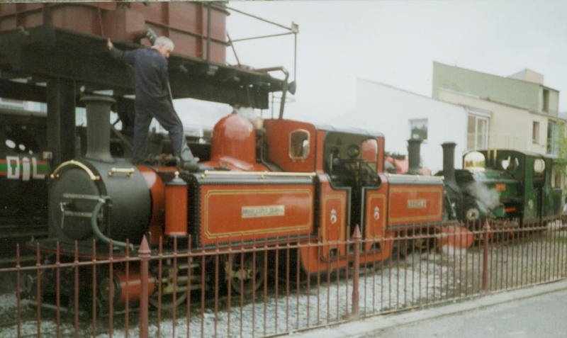 Refueling Merddin Emrys