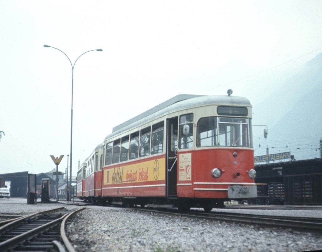 Tramcar set at Jenbach