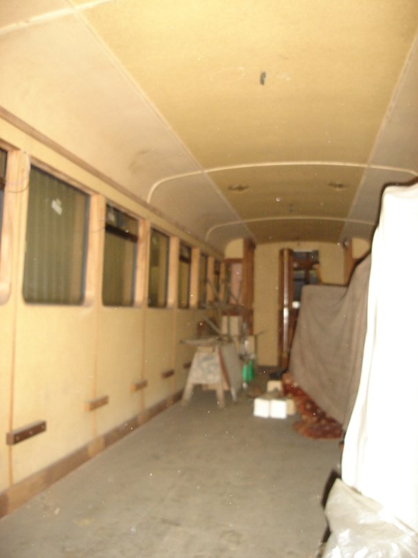 Interior of Donegal car