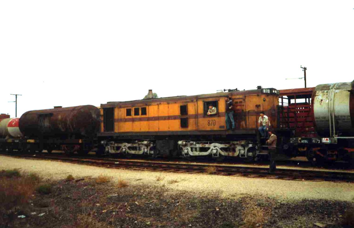 Goodwin Alco 870 shunts Peterborough