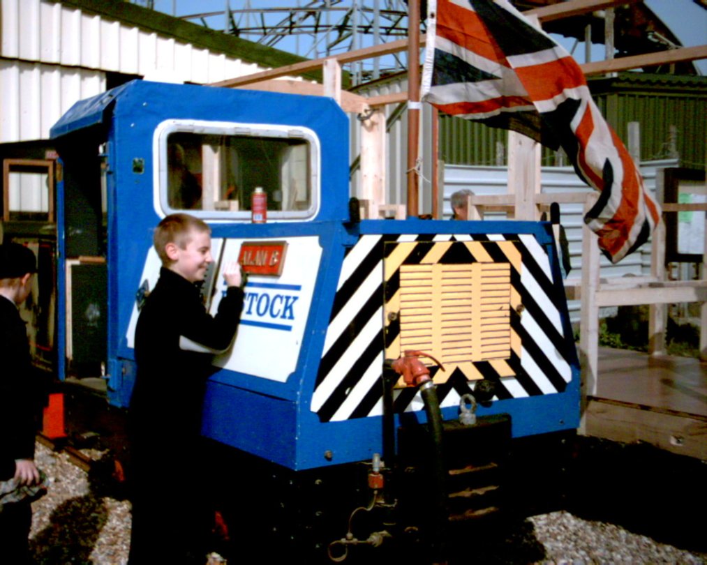 Alan B being polished