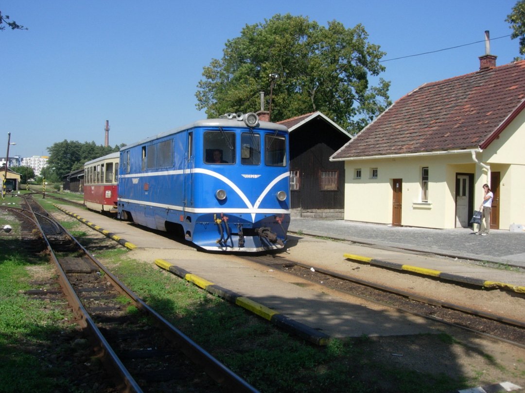 Train at Kamenice nad Lipou