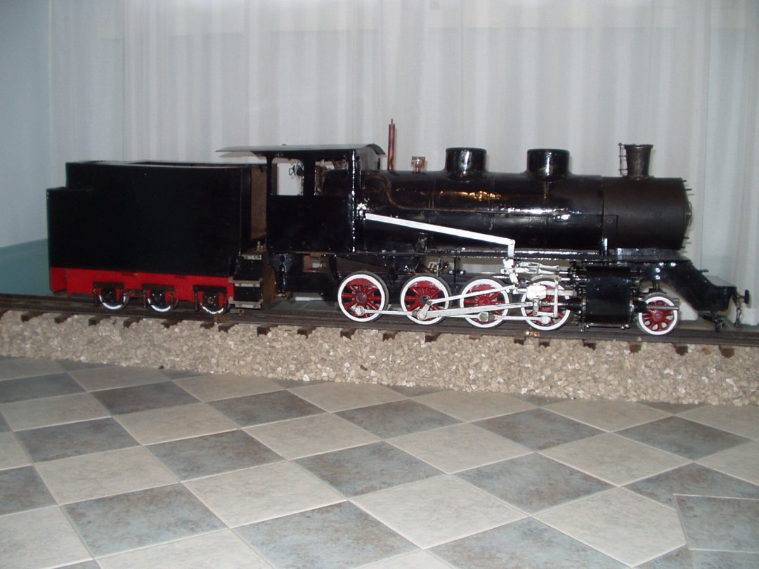 My loco in Estonian railway museum's exipition