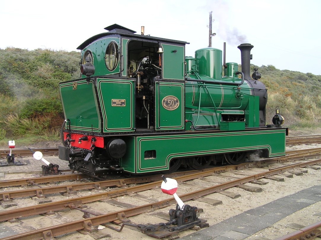 Henschel-steamlocomotive 50 at the RTM Museum Station De Punt. The locomotive is fully overhauled by the RTM-Museumteam and now in full service again.