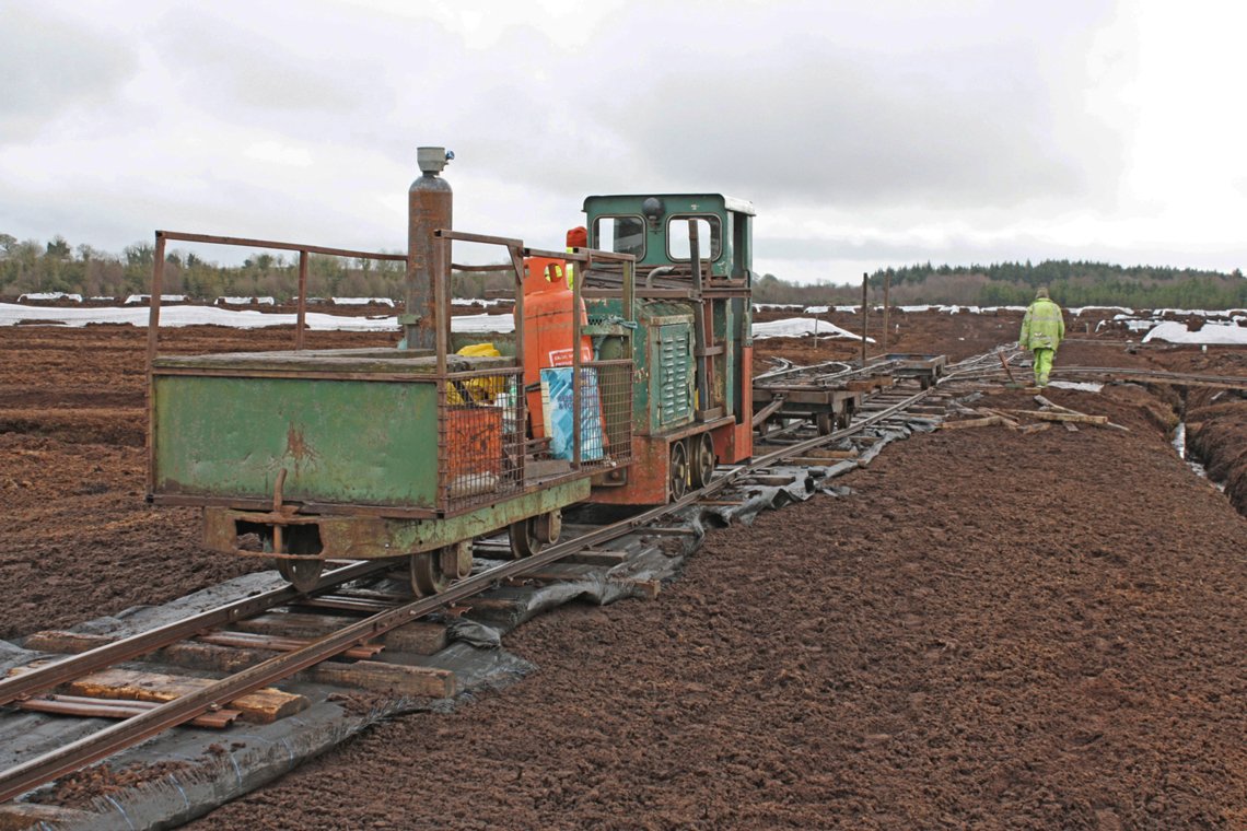 German loco:Irish bog