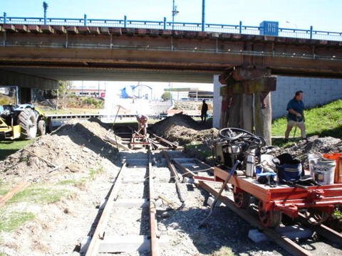 Constructing Beaver Station loop