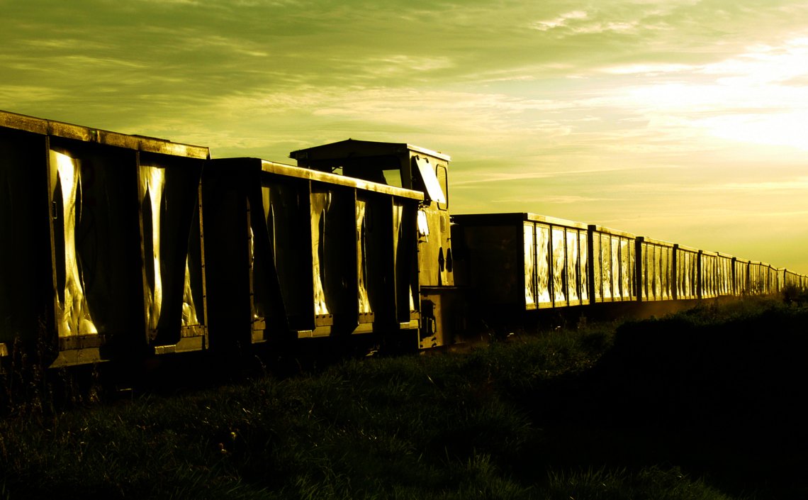 Sunset at Lullymore