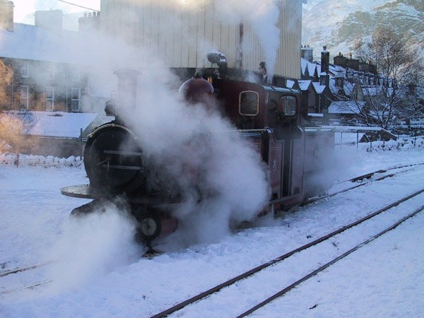 David lloyd george in the snow