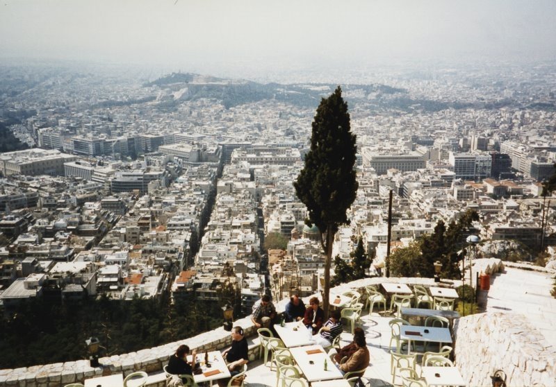 Acropolis from Mt Lykabettos