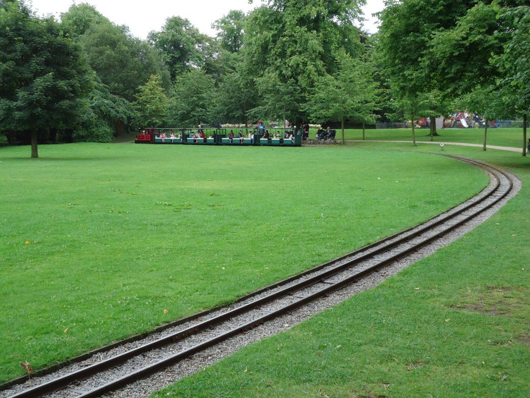 Waiting at the only station on the line.