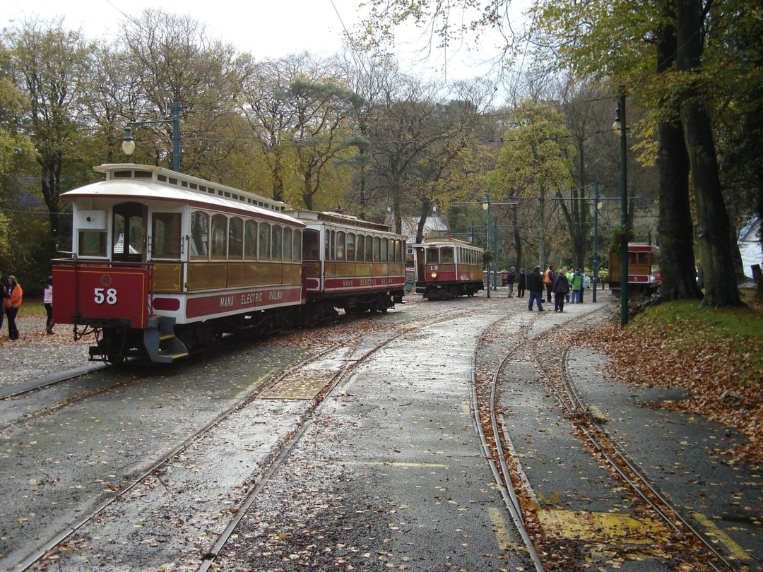 Busy time at Laxey