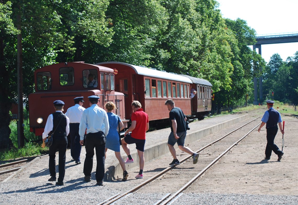 Train at Verkebäck