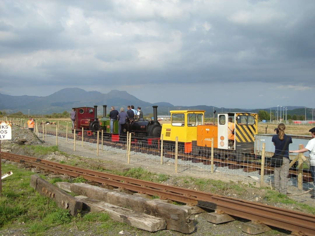 Collecting the works train