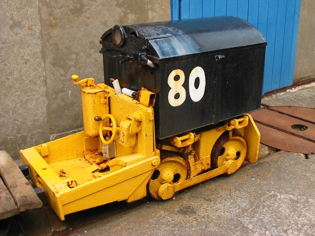 Battery electric loco 13.