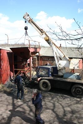 Work to convert the Apedale Buildings