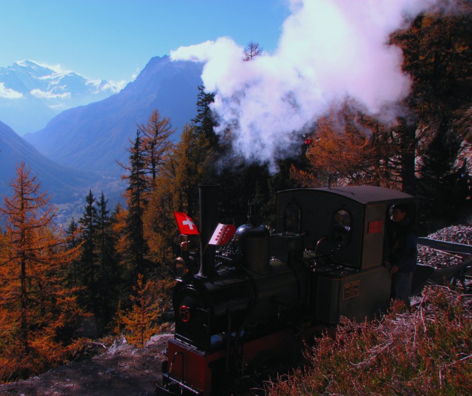 Steam at Emosson