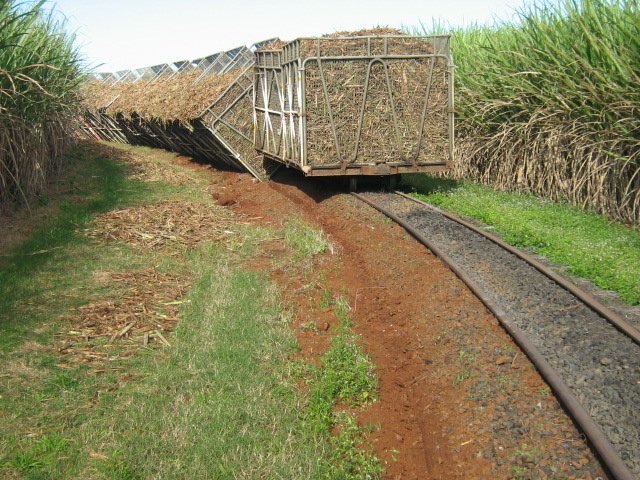 Derailment, #6 Branch, Sth Johnstone Mill.