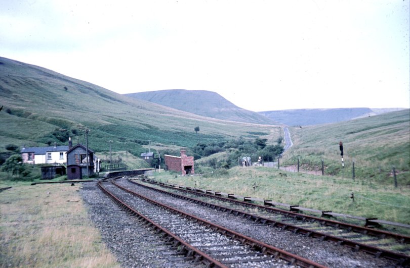 Torpantau Station 1964 Brecon Mountain Railway UK Railways