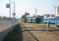 The engine gathering the carriages