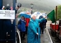 The first passenger train for 72 years !