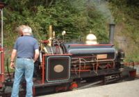 Lilian at Newmills Station