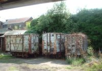 Abandoned wagons...