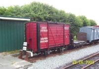 Extension worktrain at  Porthmadog station