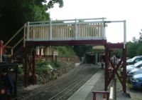 new footbridge
