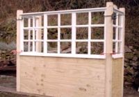 Rudyard Lake Steam Railway Signal Box during construction 2004