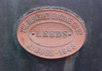 Hunslet builders plate