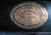 Saloon Coach Builders Plate