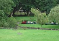 Working down the southern slopes of Pavilion Gardens