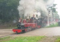 E.R.Calthrope pilots 'Excalibur' out of Rudyard Halt - 26th June 2004