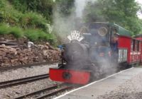 'Merlin' waits to leave Rudyard Halt - 26-June-2004