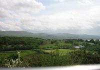 Fine view of the valley from the train.