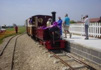 Jack entering the platform at Eastoke Corner.