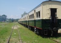 Train standing at Kinarut