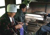 Passengers on the Shibanxi train