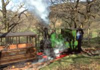 Douglas approaches Dolgoch