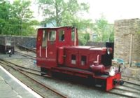 Running around at Alston Station