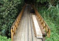 Miniature railway bridge