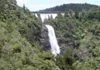 Waitakere Dam & Falls in Flood