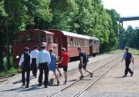 Train at Verkebäck