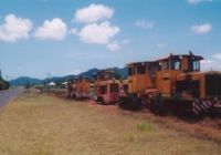 The Main Street in Garradunga, more locos than cars!