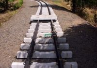 Track Relaying on approach to Liverpool Creek Bridge near Silkwood