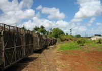 Poorly maintained track results in derailments.